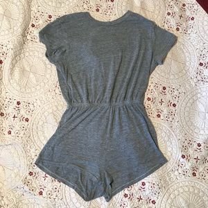 American Apparel Gray Romper